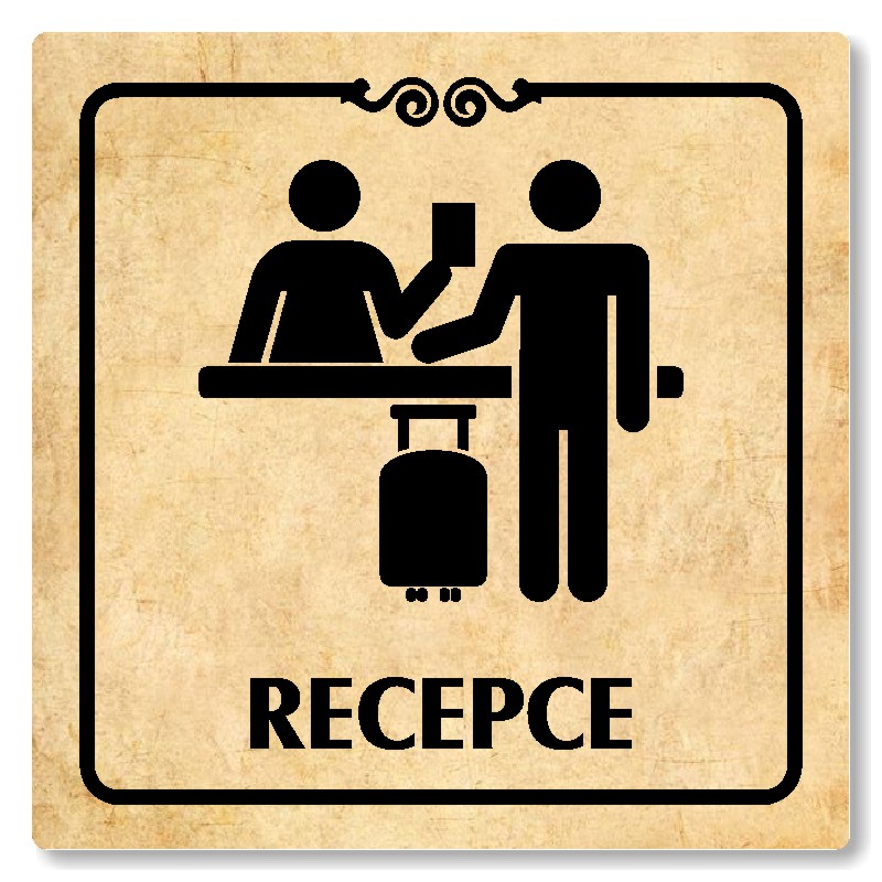 Recepce, 118x118mm, pergamen, Texas
